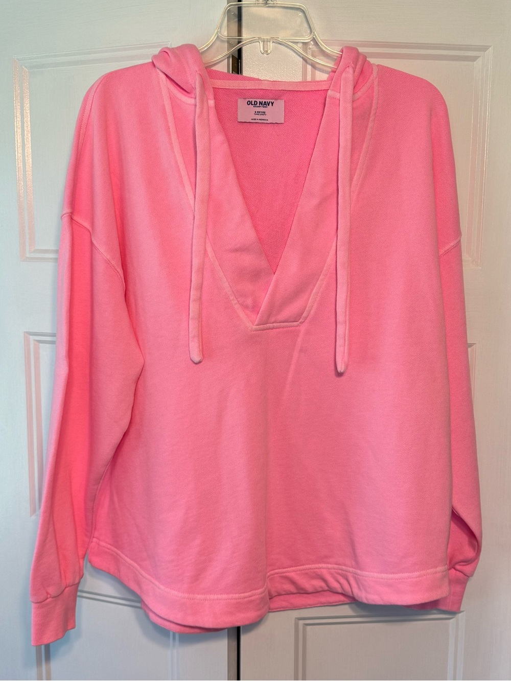 Old Navy neon pink oversized hoodie